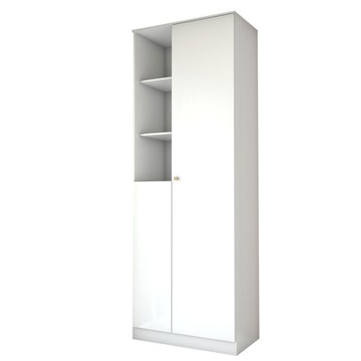 Sapateira Safira 2 Portas 8 Prateleiras Branco - Panorama Móveis