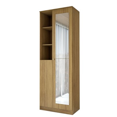 Sapateira Safira 2 Portas 8 Prateleiras com Espelho Marrocos - Panorama Móveis