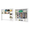 Guarda-Roupa Casal Modulado com Cama Hércules 11 Portas 6 Gavetas Branco - Carioca Móveis