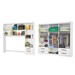 Guarda-Roupa Casal Modulado com Cama Hércules 11 Portas 6 Gavetas Branco - Carioca Móveis