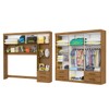 Guarda-Roupa Casal Modulado com Cama Hércules 11 Portas 6 Gavetas Cinamomo - Carioca Móveis