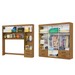 Guarda-Roupa Casal Modulado com Cama Hércules 11 Portas 6 Gavetas com Espelho Cinamomo - Carioca Móveis