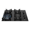 Cooktop 4 Bocas Tc Fit Line Trempe Iron com Vidro Preto 36330 - Fischer