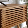 Rack para TV Até 75 Polegadas Balabio Ripado 2 Porta Jatoba - Pnr Móveis