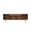 Rack para TV Até 75 Polegadas Colombia  2 Porta Jatoba - Pnr Móveis