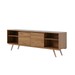Rack para TV Até 75 Polegadas Colombia  2 Porta Jatoba - Pnr Móveis