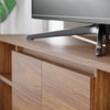 Rack para TV Até 75 Polegadas Colombia  2 Porta Jatoba - Pnr Móveis