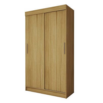 Guarda-Roupa Solteiro Sirius  2 Portas 2 Gavetas Flex Marrocos/Off White - Panorama Móveis