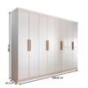 Guarda-Roupa Casal Aurora Radiante 8 Portas 4 Gavetas Branco Neve - Panorama Móveis