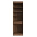 Armário Multiuso Charlotte 2 Portas 1 Gaveta 100% Mdf Castanho/Preto - Doripel