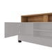 Rack para TV Até 48 Polegadas Pipa 1 Porta Off White/Cinamomo - Móveis Bechara