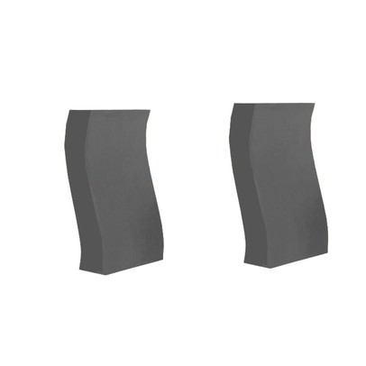 Estofado para Base de Mesa 58,2 Cm Cinza - Pnr Móveis