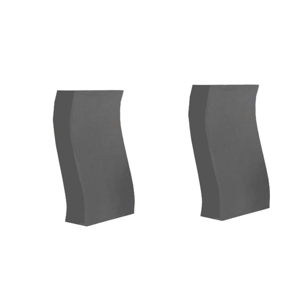 Estofado para Base de Mesa 58,2 Cm Cinza - Pnr Móveis