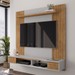 Painel para TV Até 55 Polegadas Ipanema 1 Prateleira Cinamomo/Off White - Móveis Bechara