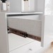 Guarda-Roupa Solteiro Doha 2 Porta 3 Gavetas com Espelho Branco - Henn