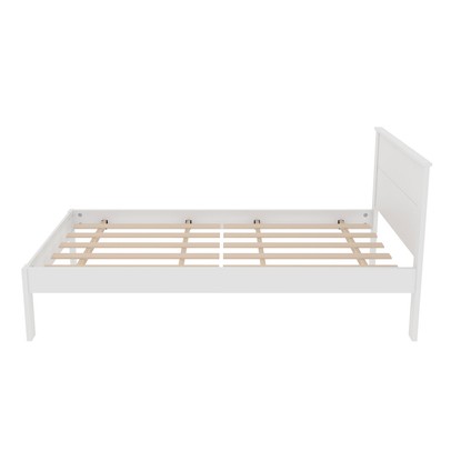 Cama de Solteiro Branco Cm8004 - Tecno Mobili
