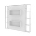 Cama de Casal Articulada 8 Prateleiras 2 Nichos Branco Cm8040 - Tecno Mobili