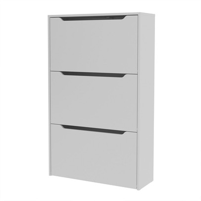 Sapateira 3 Portas Branca Sa3405 Branca - Tecno Mobili