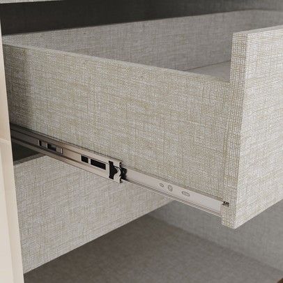 Guarda-Roupa Casal ávila Soft 6 Portas 4 Gavetas Ripado Nature/Off White - Henn