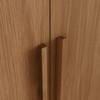 Guarda-Roupa Casal ávila Soft 6 Portas 4 Gavetas Ripado Nature - Henn