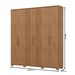 Guarda-Roupa Casal ávila Soft 6 Portas 4 Gavetas Ripado Nature - Henn