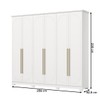 Guarda-Roupa Casal Americano Prime 6 Portas 6 Gavetas Branco Hp - Henn