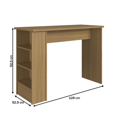 Bancada de Cozinha 3 Nichos Co8000 Ipê - Decibal Móveis