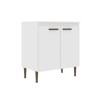 Balcão de Cozinha 80 Cm 2 Portas 1 Prateleira Co6202 Branco - Decibal