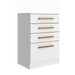 Cômoda 4 Gavetas Cm1043 Branco Brilho - Decibal
