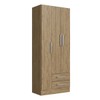 Guarda-Roupa Solteiro 3 Portas 2 Gavetas Rp1320 Wood - Decibal