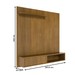 Painel para TV Até 65 Polegadas Aurora 1 Porta Cumaru - Madetec