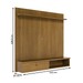 Painel para TV Até 55 Polegadas Iris 1 Porta Cumaru - Madetec