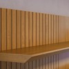 Painel para TV Até 55 Polegadas Iris 1 Porta Cumaru/Opala - Madetec