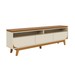 Rack para TV Até 75 Polegadas Selene 3 Gavetas Cinamomo/Off White - Madetec
