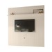 Painel para TV Até 75 Polegadas New Guaporé 1 Prateleira Off White - Madetec