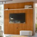 Painel para TV Até 75 Polegadas New Guaporé 1 Prateleira Cinamomo/Off White - Madetec