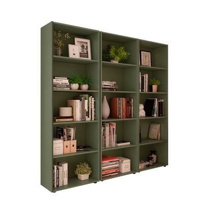 Estante para Livros Multy 12 Prateleiras Menta - Pnr Móveis