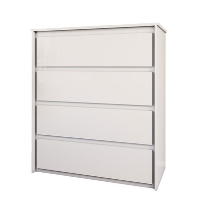 Cômoda Celeste 4 Gavetas Branco - Panorama Móveis