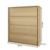 Cômoda Celeste 4 Gavetas Castanho - Panorama Móveis