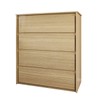 Cômoda Celeste 4 Gavetas Castanho - Panorama Móveis
