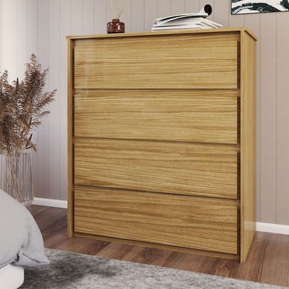 Cômoda Celeste 4 Gavetas Marrocos - Panorama Móveis