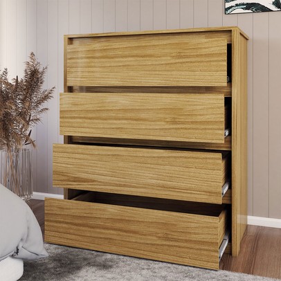 Cômoda Celeste 4 Gavetas Marrocos - Panorama Móveis