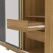 Guarda-Roupa Garibaldi 3 Portas 4 Gavetas 100% Mdf Nature/Alasca - Pnr Móveis