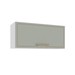Armário Aéreo Cozinha 80 Cm Amara 1 Porta Branco/Verde - Politorno