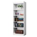 Estante para Livros Larissa 4 Prateleiras Branco - J&a Móveis
