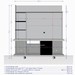 Estante para TV Até 47 Polegadas 1 Porta Taurus Ripado 3d Off White/Cinamomo - Móveis Bechara