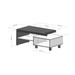 Mesa de Centro Lima 1 Prateleira Cinamomo/Off White - Móveis Bechara