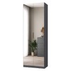 Sapateira Sublime 2 Portas com Espelho 100% Mdf Grafitto - Mambel