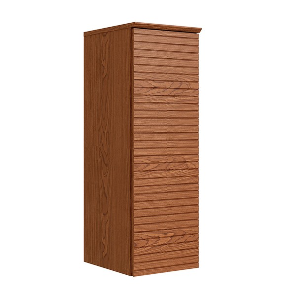 Armário Aéreo Cozinha Auris 1 Porta 100% Mdf Canela - Genialflex