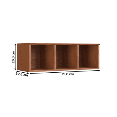 Nicho Auris 79,8 Cm 100% Mdf Canela - Genialflex